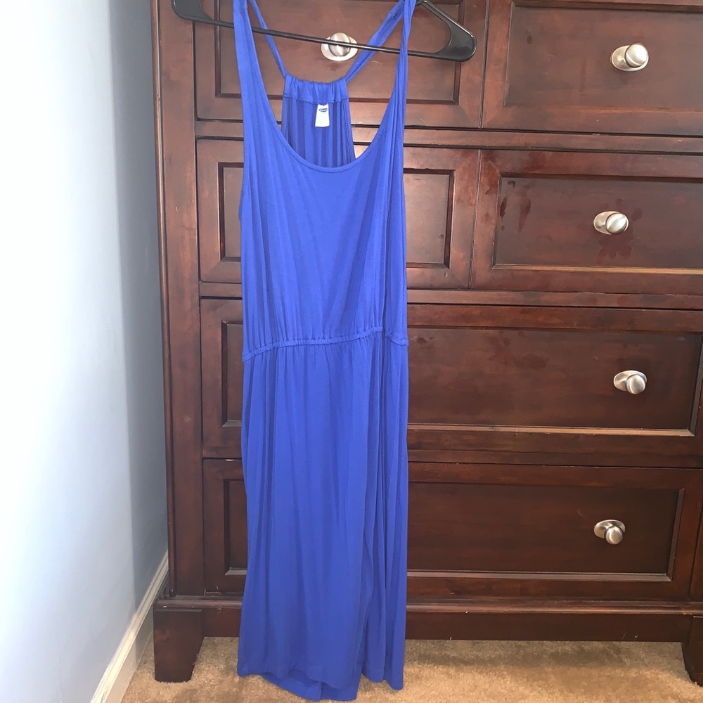 Blue dress